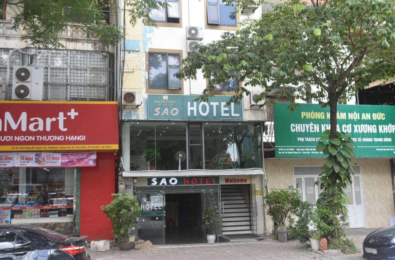 Sao Hotel Nguyen Ngoc Vu Hanoi Bagian luar foto