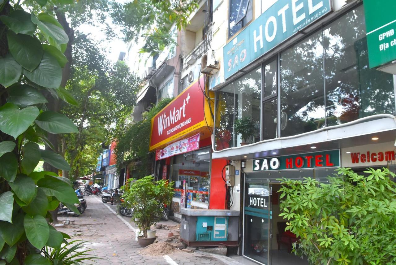 Sao Hotel Nguyen Ngoc Vu Hanoi Bagian luar foto